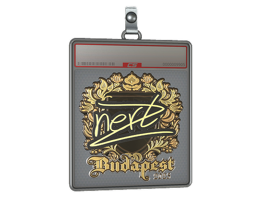 Sticker Slab | NertZ (Gold) | Budapest 2025