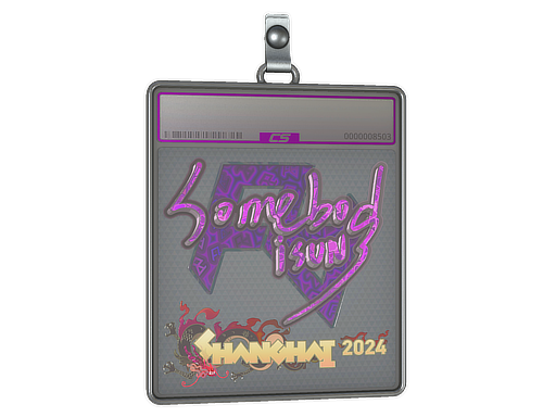 Sticker Slab | somebody (Holo) | Shanghai 2024