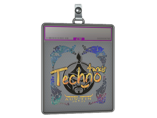 Sticker Slab | Techno4K (Holo) | Austin 2025