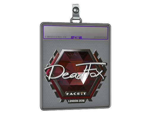 Sticker Slab | DeadFox (Foil) | London 2018