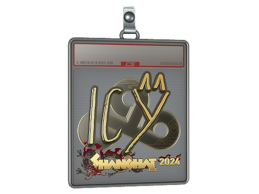 Sticker Slab | ICY (Gold) | Shanghai 2024