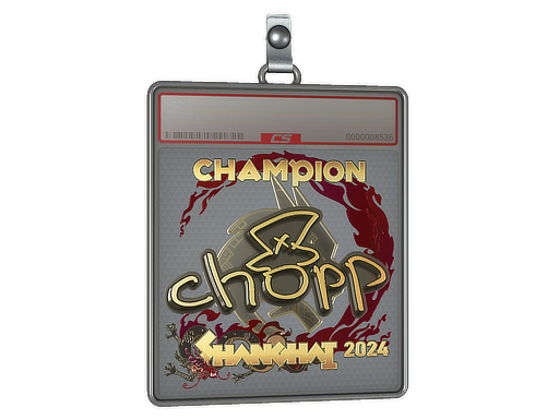Sticker Slab | chopper (Gold, Champion) | Shanghai 2024