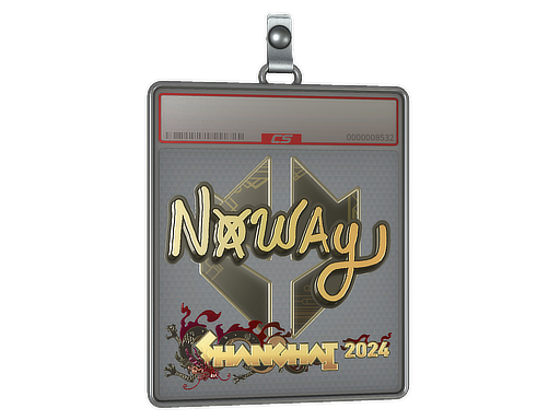 Sticker Slab | noway (Gold) | Shanghai 2024