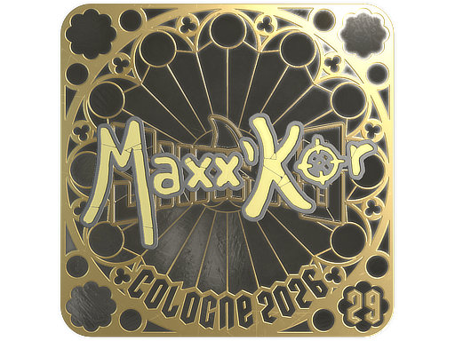 Sticker | maxxkor (Gold, Ranked) | Cologne 2026