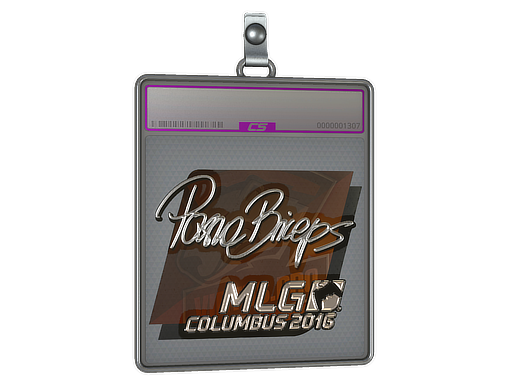 Sticker Slab | pashaBiceps (Foil) | MLG Columbus 2016