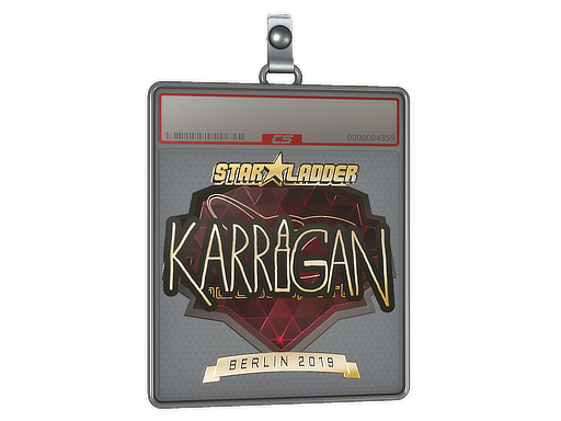 Sticker Slab | karrigan (Gold) | Berlin 2019