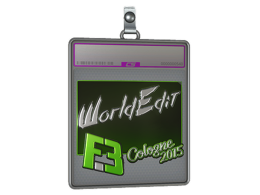 Sticker Slab | WorldEdit (Foil) | Cologne 2015