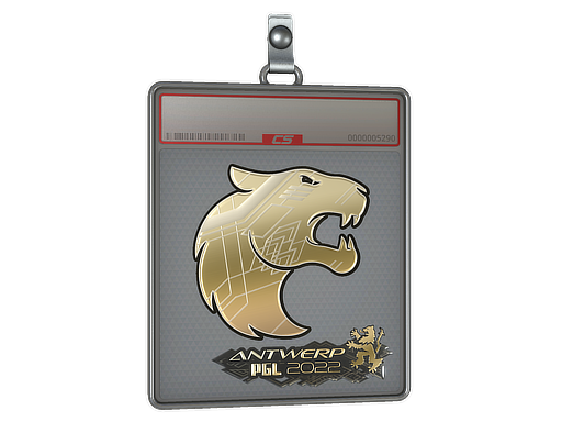 Sticker Slab | FURIA (Gold) | Antwerp 2022