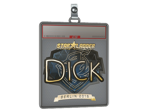 Sticker Slab | DickStacy (Gold) | Berlin 2019