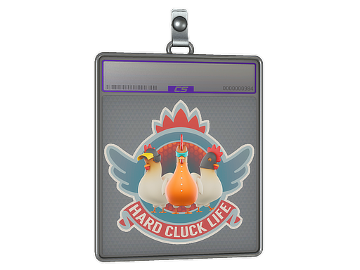 Sticker Slab | Hard Cluck Life (Holo)