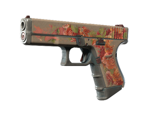 Glock-18 | Coral Bloom (Battle-Scarred)