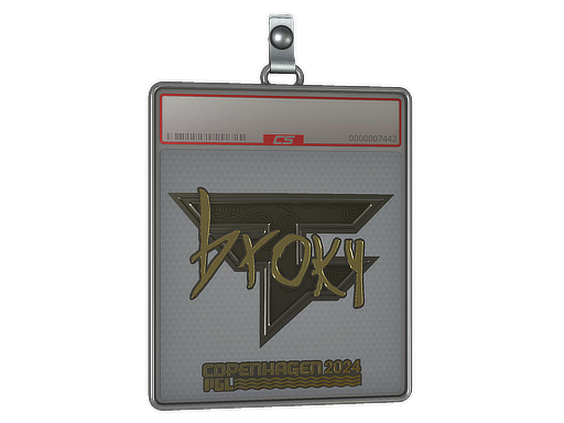 Sticker Slab | broky (Gold) | Copenhagen 2024