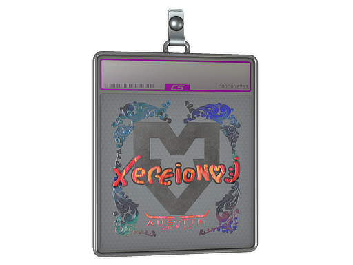 Sticker Slab | xertioN (Holo) | Austin 2025