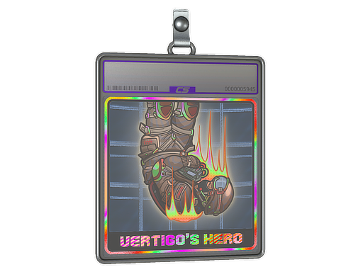 Sticker Slab | Vertigo's Hero (Holo)
