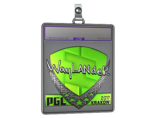 Sticker Slab | wayLander (Foil) | Krakow 2017