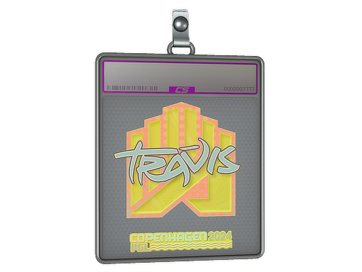 Sticker Slab | TRAVIS (Holo) | Copenhagen 2024