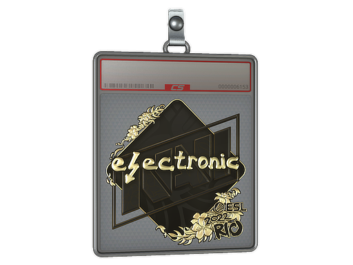 Sticker Slab | electronic (Gold) | Rio 2022