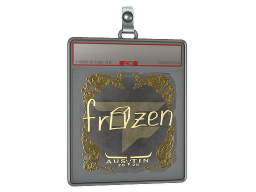 Sticker Slab | frozen (Gold) | Austin 2025