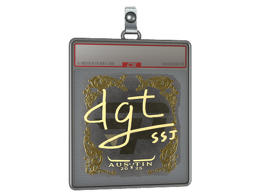 Sticker Slab | dgt (Gold) | Austin 2025
