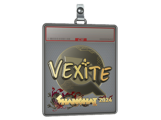Sticker Slab | vexite (Gold) | Shanghai 2024