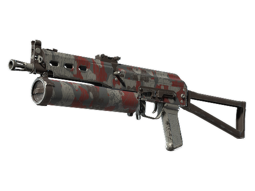 PP-Bizon | Wood Block Camo (Well-Worn)