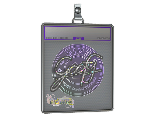 Sticker Slab | Goofy (Glitter) | Paris 2023