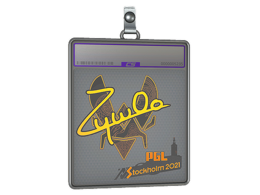 Sticker Slab | ZywOo (Holo) | Stockholm 2021