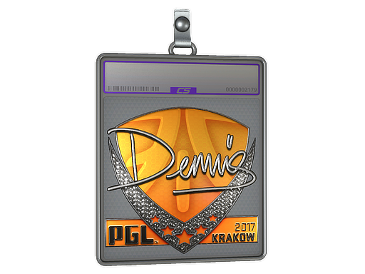 Sticker Slab | dennis (Foil) | Krakow 2017