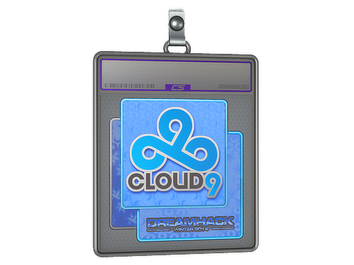 Sticker Slab | Cloud9 (Holo) | DreamHack 2014