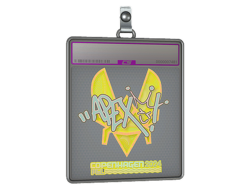 Sticker Slab | apEX (Holo) | Copenhagen 2024