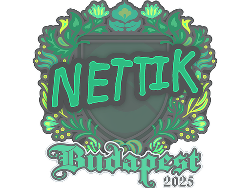 Sticker | nettik | Budapest 2025