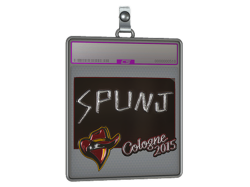 Sticker Slab | SPUNJ (Foil) | Cologne 2015