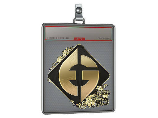 Sticker Slab | Evil Geniuses (Gold) | Rio 2022