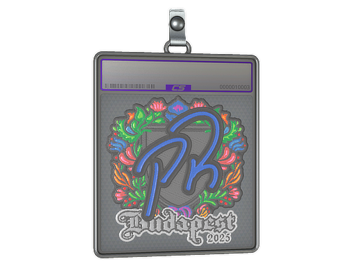 Sticker Slab | PR (Embroidered) | Budapest 2025