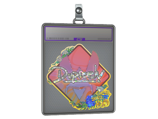 Sticker Slab | dupreeh (Glitter) | Rio 2022