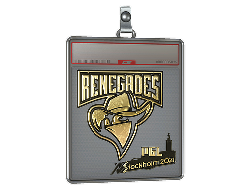 Sticker Slab | Renegades (Gold) | Stockholm 2021