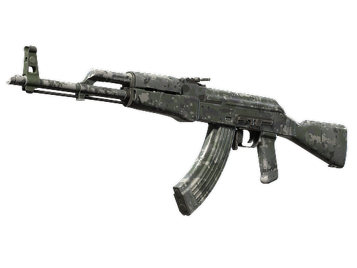 Souvenir AK-47 | VariCamo Grey (Well-Worn)