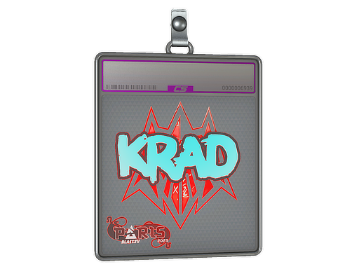 Sticker Slab | Krad (Holo) | Paris 2023