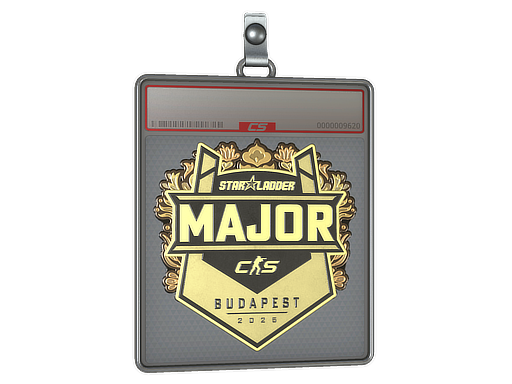 Sticker Slab | StarLadder (Gold) | Budapest 2025