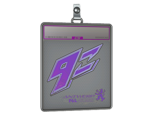 Sticker Slab | 9z Team (Holo) | Antwerp 2022