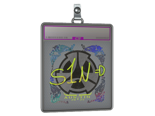 Sticker Slab | s1n (Holo) | Austin 2025