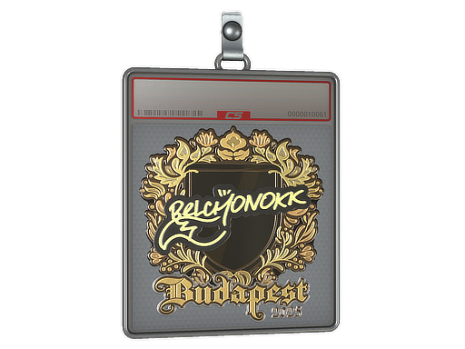 Sticker Slab | BELCHONOKK (Gold) | Budapest 2025