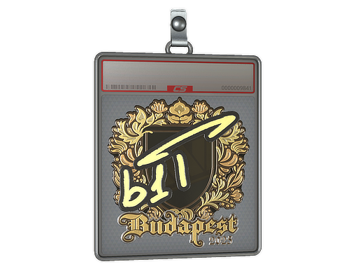 Sticker Slab | b1t (Gold) | Budapest 2025