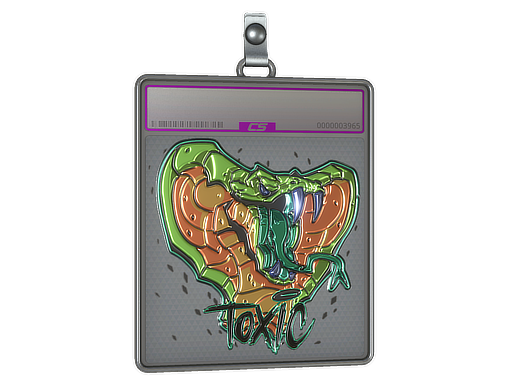 Sticker Slab | Toxic (Foil)