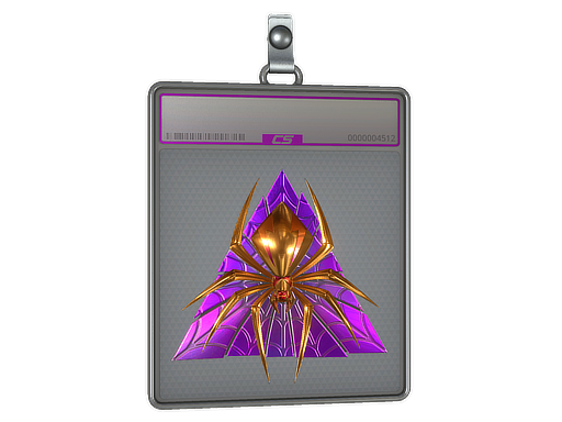 Sticker Slab | Gold Web (Foil)