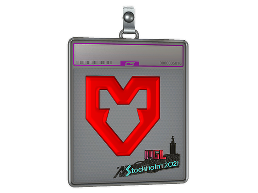 Sticker Slab | MOUZ (Foil) | Stockholm 2021