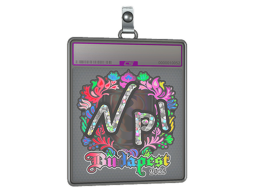 Sticker Slab | npl (Holo) | Budapest 2025