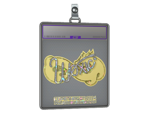 Sticker Slab | woxic (Glitter) | Copenhagen 2024