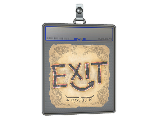 Sticker Slab | exit | Austin 2025