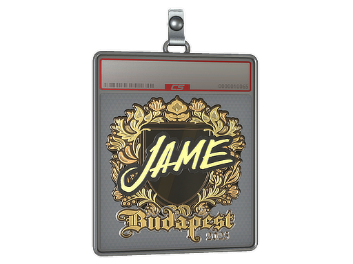 Sticker Slab | Jame (Gold) | Budapest 2025